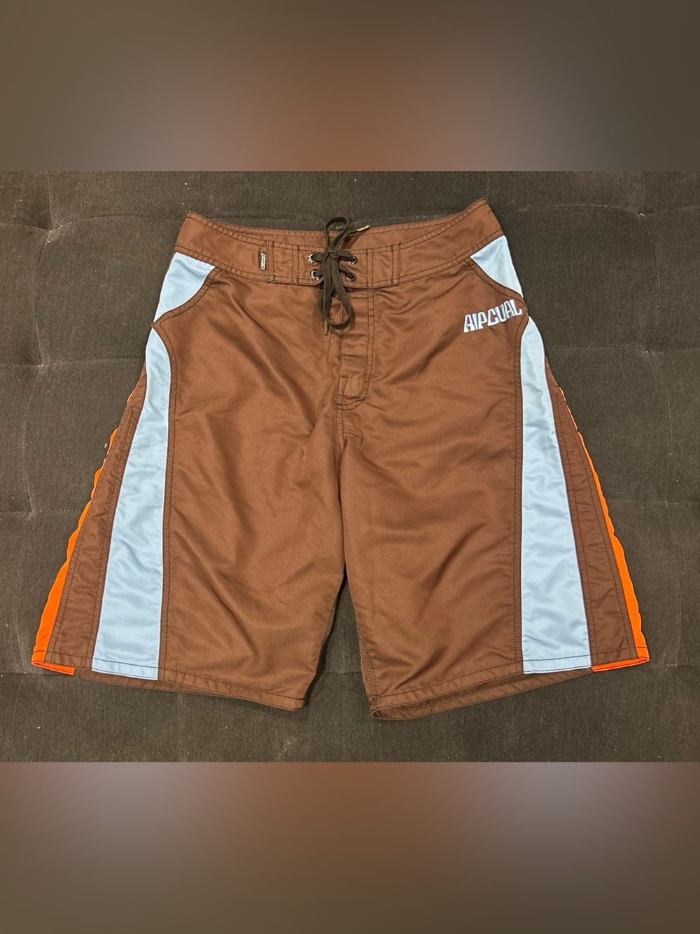 Vintage chocolate brown RipCurl Board shorts